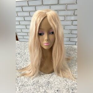 SALE! 100% Human Hair Gorgeous Sexy Long Blonde Wig
Under Lace